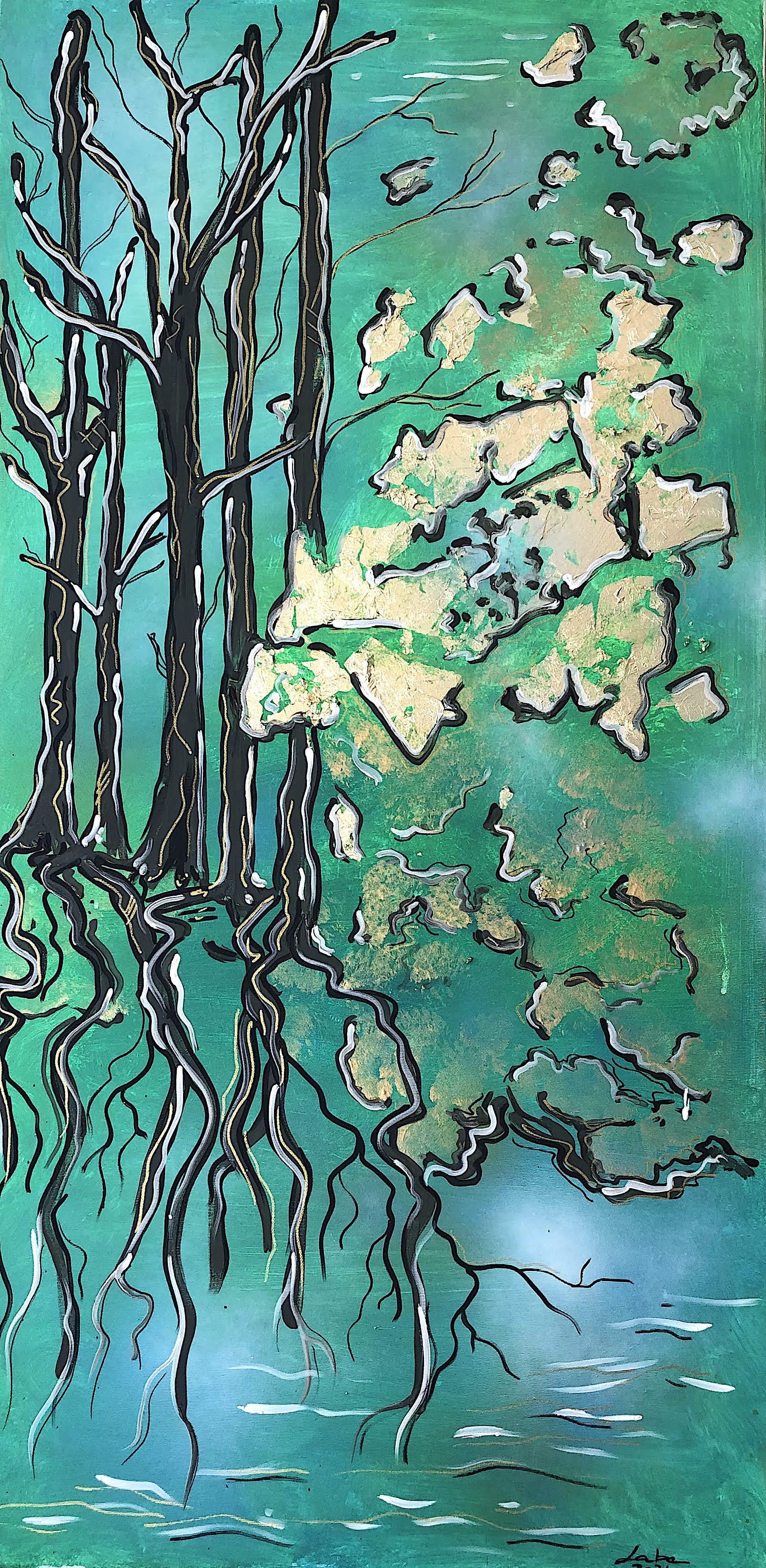 Golden forest